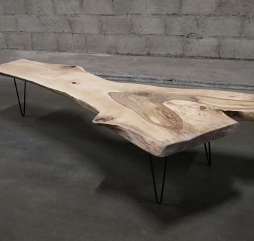 WILD WALNUT – Table basse live edge